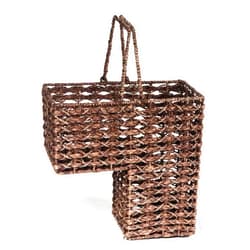 Trademark Innovations Stair Basket, Brown