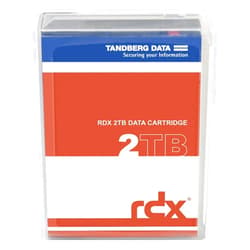 Tandberg Data RDX QuikStor 8731-RDX 2 TB RDX Technology External Hard Drive Cartridge - USB