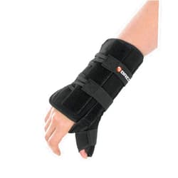 Breg Apollo Wrist Brace with Thumb Spica by Breg, 8” or 10” Length (Right Wrist, 8