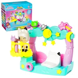Gabby's Dollhouse, Pandy Paws Dreamy Balcony Playset, 8-Pieces with Toy Figures, Doll House Accessories & Sensory Play, Kids Toys for Girls & Boys 3+