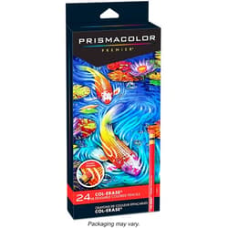 Prismacolor Col-Erase Erasable Colored Pencil, 1 Set of 24-Count, Assorted Colors