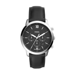Fossil Men's Watch, Neutra Quartz Stainless Steel Chronograph Watch for Men