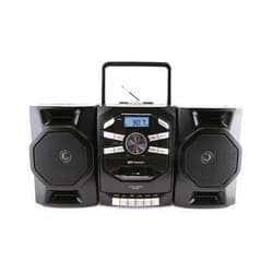 Emerson Portable CD Player Boombox with Cassette, AM/FM Radio, MP3, AUX | CD Cassette Player Combo | Boom Box CD Players | Cassette Tape Recorder | Transistor Radios | Portable Speaker | Stereo System