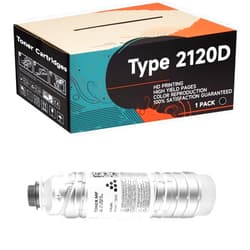 LVVS Type 2120D Toner Cartridges Compatible for Savin 8030EP 8030ESP 8030ESPF 8030ESPI 9025B 9025SP 9025SPF 9033B 9033SP 9228 Printers, with Chip, High Yield 11000 Pages, Vivid Colors (Black)