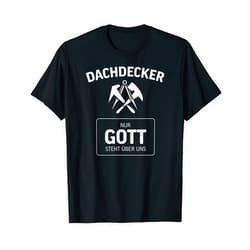 Handwerk Meister Dachdeckeraufzug Geschenkidee Mens Roofers I Roofers Motif for Roofers T-Shirt