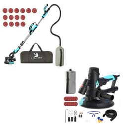 AYA-TECH Drywall Sander, Pole Electric Drywall Sander with Vacuum, 750W 6.5A Popcorn Ceiling Removal Tool Machine 7 Variable Speed, Drywall Sander, 720W 6A Electric Handled Drywall Sander with Vacuum