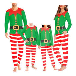 Belidome Matching Pajamas for Family Soft Cpmfy Two Piece Pj Set Sleepwear Long Sleeve Tops and Bottoms