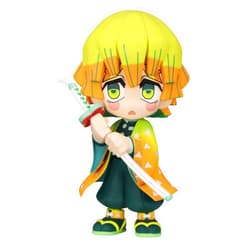 Furyu Demon Slayer: Kimetsu no Yaiba: Zenitsu Agatsuma Toonzie Figure, Multicolor