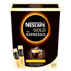 NESCAFÉ Nescafe Gold Espresso Instant coffee 25 Sticks