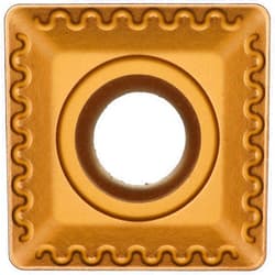 Sandvik Coromant U-MAX Carbide Milling Insert, SPMT Style, Square, GC4040 Grade, Multi-Layer Coating, SPMT09T308WH,0.156
