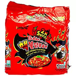 Samyang Bulldark Spicy Chicken Roasted Noodles, 4.93 Oz (Ven_FD15-102) 4.93 Ounce (Pack of 5)