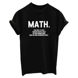 BLACKMYTH Women Graphic Funny T Shirt Cute Tops Teen Girl Tees