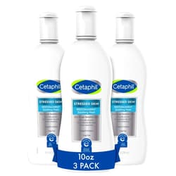 Cetaphil RESTORADERM Soothing Wash, 10 floz Pack of 3, Soothes Dry, Stressed Skin, Hypoallergenic, Soap & Paraben Free, National Eczema Association Endorsed, Dermatologist Recommended