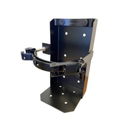 Preece Precision Heavy Duty Fire Extinguisher Vehicle Bracket for 10lb Dry and/or 5lb Co2 Generic for 809