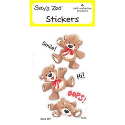 Suzy's Zoo Stickers 4-Pack, 