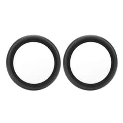 HURRISE Replacement Stroller Wheels, Front/Rear Stroller Wheels, 360 Degree Rotation, and Wear Resistant for Yoyo Yoya Stroller etc.(A Pair of Rear Wheels)