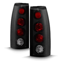 AKKON - For Chevy C/K C10 Tahoe GMC Jimmy Sierra Suburban Yukon Pickup Truck Black Smoked Tail Lights Brake Lamp