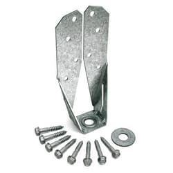 Simpson Strong-Tie DTT2Z DTT ZMAX Galvanized Deck Tension Tie for 2X with 1-1/2 in. SDS Screws (Pack of 20)