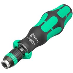 WERA - 05051493001-838 RA-R M Bitholding Screwdriver with Ratchet functionality, 1/4