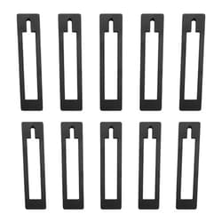 MAIKER OFF ROAD 10 E-Track Single Slot Tie-Downs Rubber Pad Anchor Tie-Down Slots Rubber Pad for E-Track Tie-Down Rail