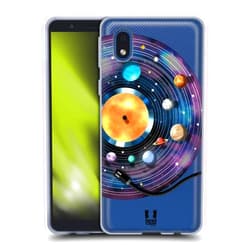 Head Case Designs Vinyl Disc Space Music Soft Gel Case Compatible with Samsung Galaxy A01 Core (2020)