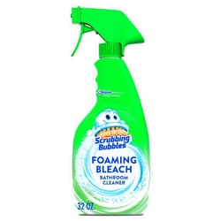 Scrubbing Bubbles Foaming Bleach Bathroom and Shower Cleaner Disinfectant Spray, Helps Erase Mold & Mildew, 32oz