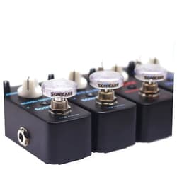 SONICAKE Footswitch Toppers Transparent Clear for Guitar Effects Pedal 10mm 20 PCS