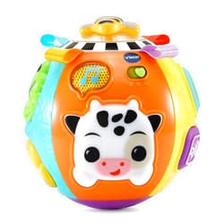 VTech Baby On-The-Moove Activity Ball with Textures, Orange