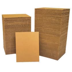ANSSDO 200 Packs 5x7 Inch Corrugated Cardboard Sheets, Premium Brown Kraft Corrugated Pads Cardboard Inserts Bulk Flat for T-Shirts, Shipping, Mailing, DIY Décor and Crafts