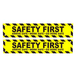 ThisWear Construction Site Banner Any Business Safety First Banner 10
