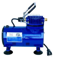 Paasche D500 1/10 H.P. Air Compressor with Auto Shut-Off, Multicolor