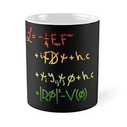 Maynard Ruiz Coffee Mug Quantum Mechanics Lagrangian Boson Physics Model 11 Ounce Ceramic Mug Classic Mug for Coffee, Tea, Chocolate or Latte Fiyl7t P4vr6r 576003