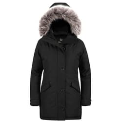 wantdo Women's Plus Size Winter Coat Warm Long Puffer Coat Thicken Parka Jacket with Hood