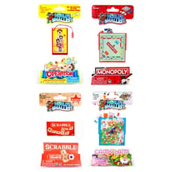 Worlds Smallest Board Games Set of 4 - Scrabble, Monopoly, Operation, Candy Land (Bundle)