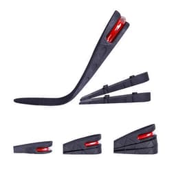 Lansian Height Increase Insoles for Men Women, 3 Layer 2.75'' Air Cushion Shoe Lift Shoe Pad Kit Air Cushion Heel Inserts (2.75