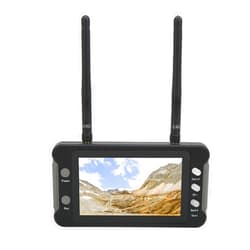 Diydeg FPV Monitor, 5.8GHz 40Channels 4.3 inch LCD Screen Receiver Monitor with DVR & Auto Search, FPV Screen Receiver Built in Battery for RC FPV Quadcopter, FPV Drone, RC Racing Drone