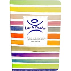 By Eric Saperston (Author) Live In Wonder Journal (Diary, Notebook)