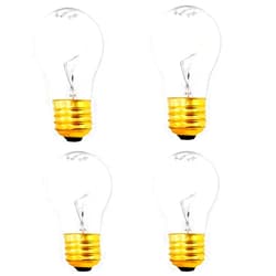 Haraqi 120 Volt A15 40 Watt Light Bulbs,Appliance Bulbs with Medium Base,Refrigerator Bulb Clear Bulbs for Refrigerators, Ovens and 16.3 Inches Lava Lamp