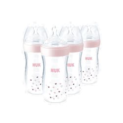 NUK Simply Natural Baby Bottle with SafeTemp