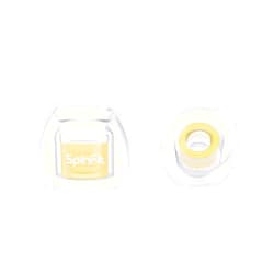 SpinFit Omni for True Wireless Earbuds & IEMs - SS - Patented Silicone Eartips for Replacement (1 Pair) (3.7 mm Nozzle Dia.)