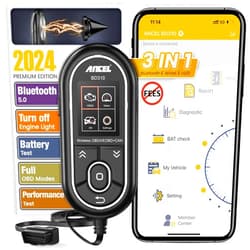ANCEL BD310 OBD2 Scanner Diagnostic Tool - 3 in 1 OBD2 Scanner Bluetooth - App Based OBDII Scan Tool for Android & iPhone - Check Engine Light Code Reader - Wired, Bluetooth, and Heads-up Display