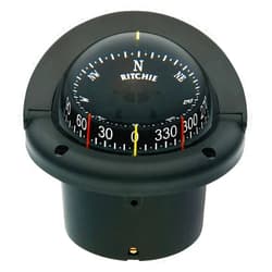 Ritchie Compass, Flush Mount, 3.75 Combi, Black