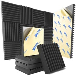 NEPIS 12 Pack Sound Proof Foam Panels for Wall with Self Adhesive, 2