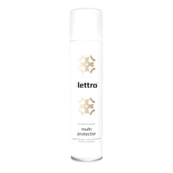 Lettro Multi Protector - Waterproofing Spray for Leather, Textile & Fabric, Water and Dirt Repellent, Equestrian Tack, Upholstery, Furniture, Jackets, Shoes & Bags, 400 ml – 13.52 fl. oz.