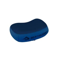 Sea to Summit Aeros Premium Inflatable Travel Pillow, Regular (13.4 x 9.4), Navy Blue