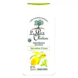 Le Petit Olivier Shower Cream - Verbena Lemon - Gently Cleanses Skin - Fresh and Moisturizing - pH Neutral - Dermatologically Tested - Free Of Soap and Dyes - 16.9 Oz