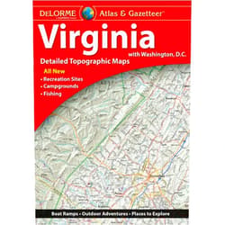 Delorme Atlas & Gazetteer: Virginia