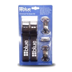 Blue Coolers Tie-Down Kit for Coolers | Universal Ice Chest Tie-Down Straps for Boats, Trailers, Trucks, ATVs and More |