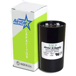 BMI 270-324 uF x 220/250 VAC - Well Pump Motor Start Capacitor - BMI Replacement # 092A270B250CD6A - Made in The USA
