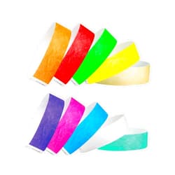 Wristco 1,600 WristCo Tyvek Wristbands for Events, 10-Color Variety Pack – Tamper-Proof Design Prevents Reuse – Premium-Grade Bracelets for Hospital & Medical ID, Party, VIP Identification